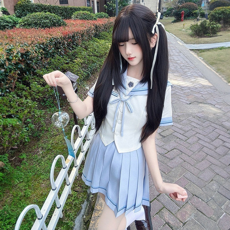 Sweet_Kawaii_JK_Blue_Sailor_Waist_Cinched_Short_Sleeve_Collar_Women's_Polyester_Skirt_Sets_1046938145475_MISSTT
