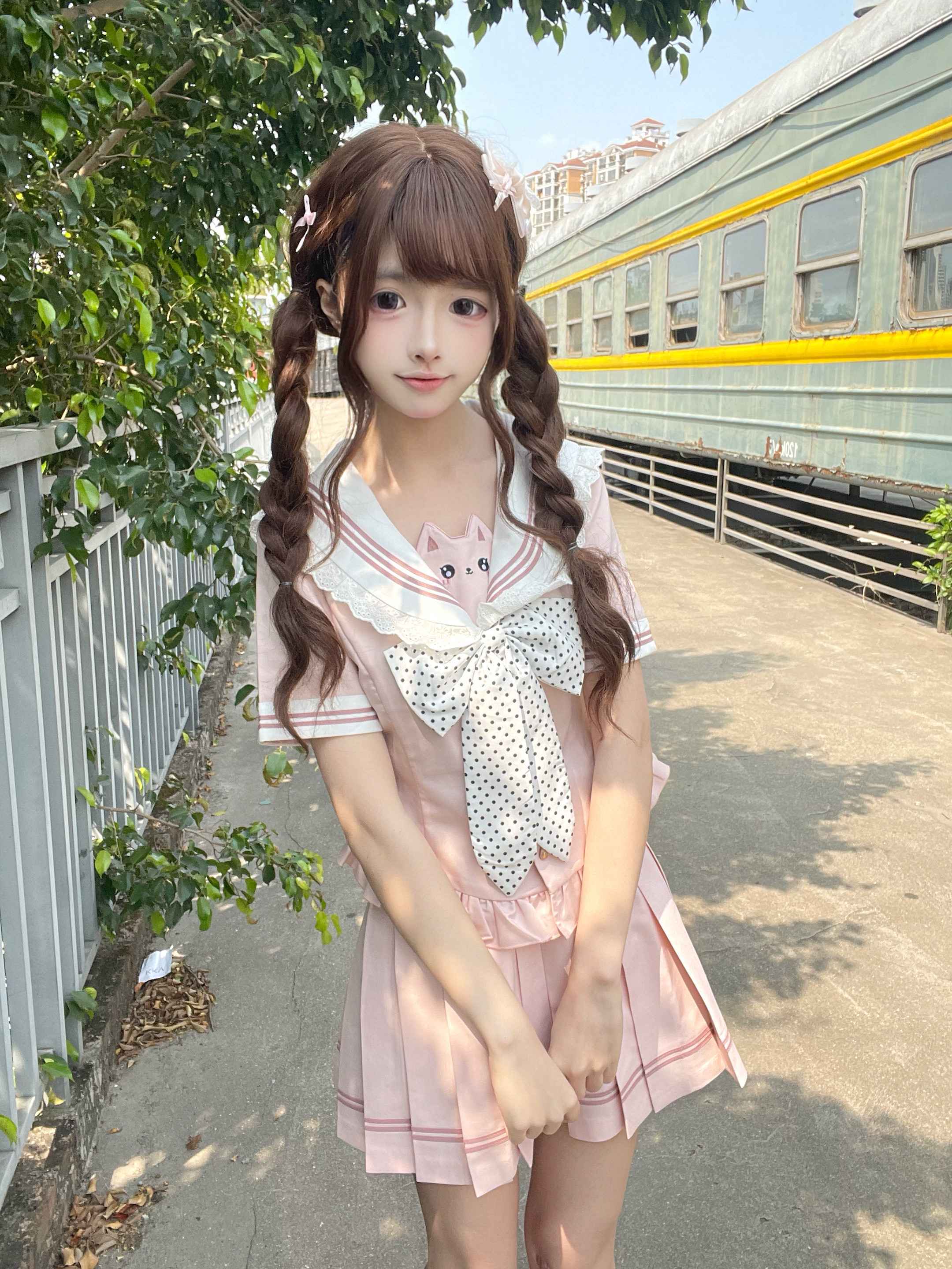 Sweet_Kawaii_JK_Cinched_Waist_Short_Sailor_Jk_Collar_Women's_Polyester_Skirt_Sets_1032244395955_MISSTT