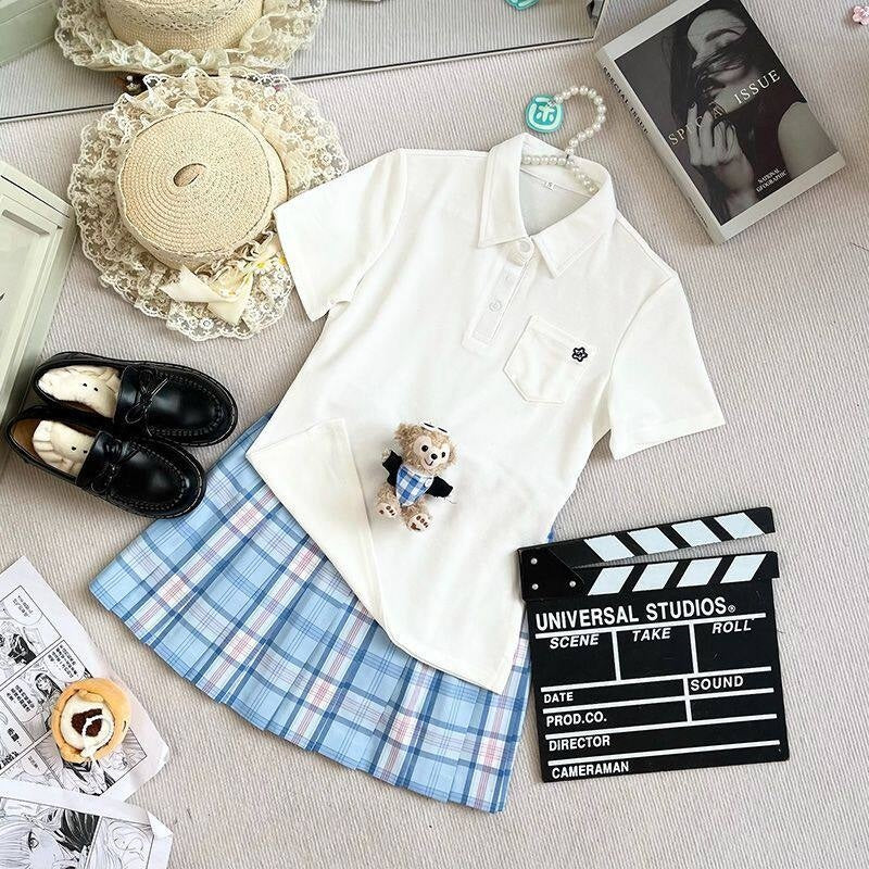 Sweet_Kawaii_JK_Collared_Polo_Pleated_Plaid_Jk_Schoolgirl_Women's_Polyester_Skirt_Sets_1059236107902_MISSTT