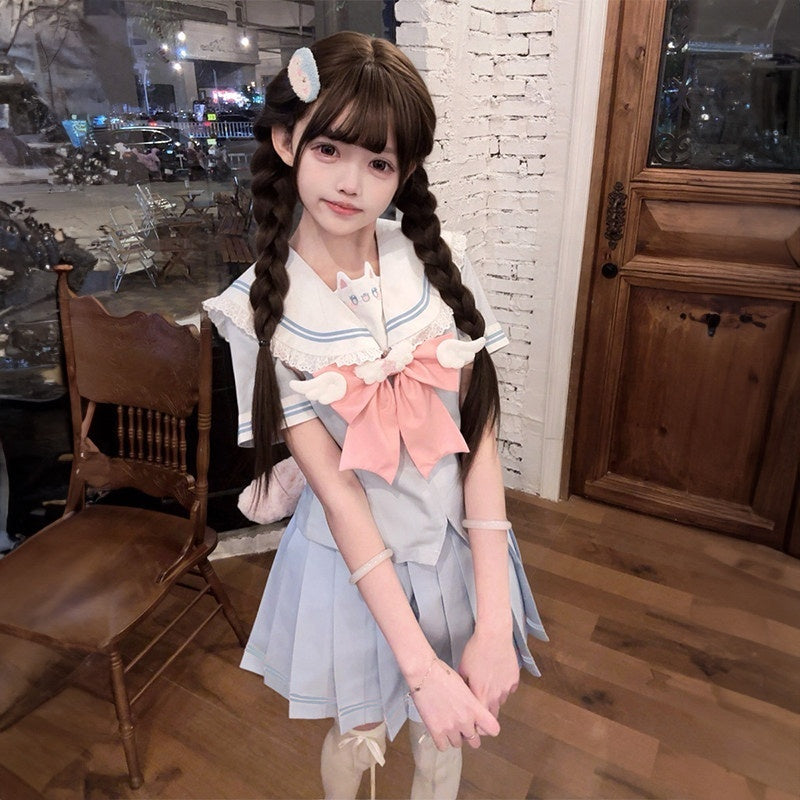 Sweet_Kawaii_JK_Cute_Sailor_Collar_Pleated_Waist_Cinched_Jk_Women's_Polyester_Skirt_Sets_1039465376762_MISSTT