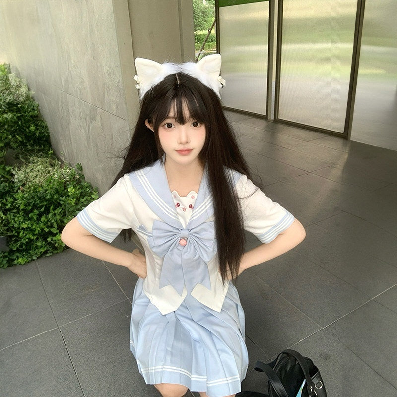 Sweet_Kawaii_JK_Cute_Sailor_Short_Sleeve_Slim_Fit_Lapel_School_Women's_Polyester_Skirt_Sets_975675463885_MISSTT
