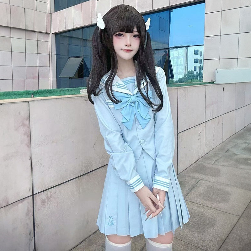 Sweet_Kawaii_JK_Embroidered_Waist_Cinched_Jk_Sailor_Uniform_Women's_Polyester_Skirt_Sets_988055151870_MISSTT