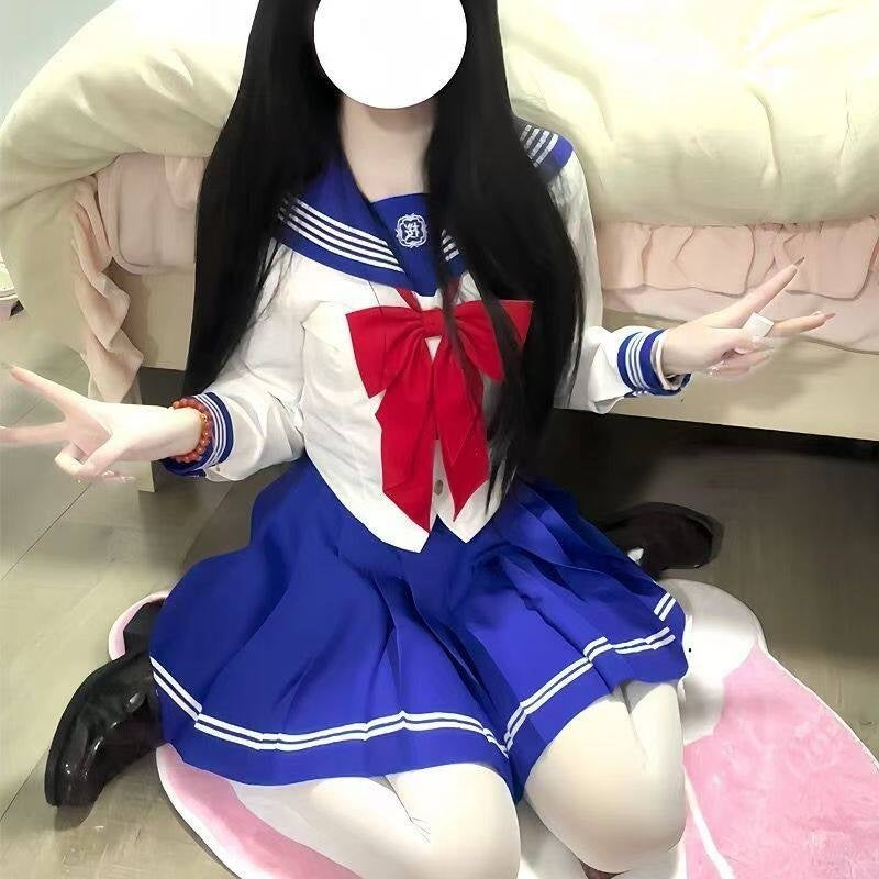 Sweet_Kawaii_JK_Japanese_Sailor_Jk_Uniform_Short_Sleeve_Short_Skirt_Academy_Women's_Skirt_Sets_937440406174_MISSTT