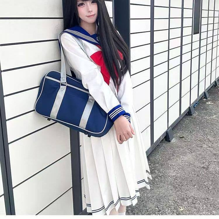 Sweet_Kawaii_JK_Japanese_Waist_Cinched_Sailor_Short_Sleeve_Bow_Women's_Polyester_Skirt_Sets_938709417089_MISSTT