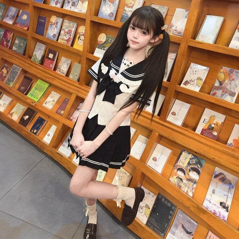 Sweet_Kawaii_JK_Jk_Sailor_Collar_Pleated_Short_Skirt_Cinched_Waist_Women's_Polyester_Skirt_Sets_1039242792831_MISSTT
