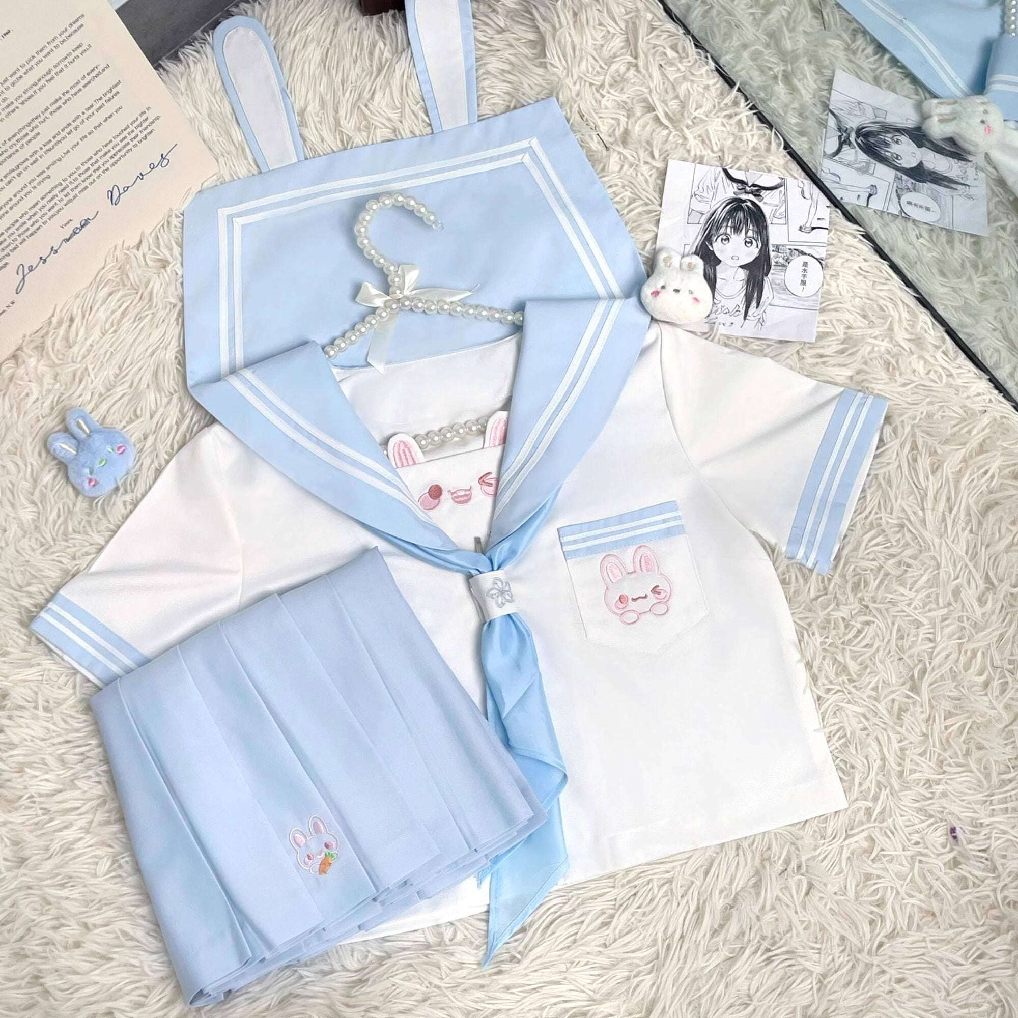 Sweet_Kawaii_JK_Jk_Sailor_Collar_Short_Sleeve_School_Uniform_Women's_Polyester_Skirt_Sets_1046858966211_MISSTT