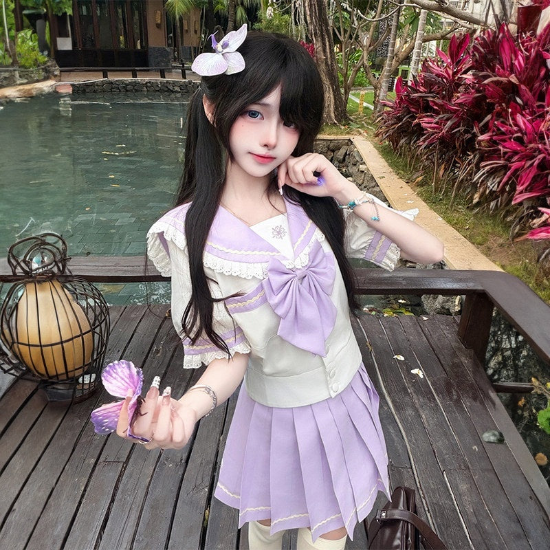 Sweet_Kawaii_JK_Jk_Sailor_Collar_Short_Sleeve_Short_Skirt_Women's_Polyester_Skirt_Sets_1062688173697_MISSTT