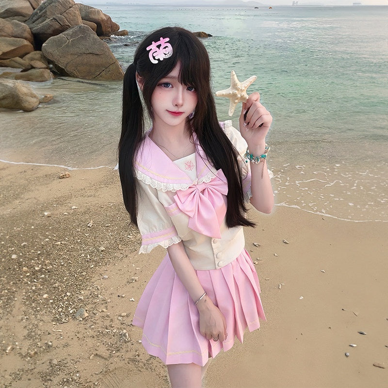 Sweet_Kawaii_JK_Jk_Sailor_Collar_Short_Sleeve_Short_Skirt_Women's_Polyester_Skirt_Sets_1062688173697_MISSTT