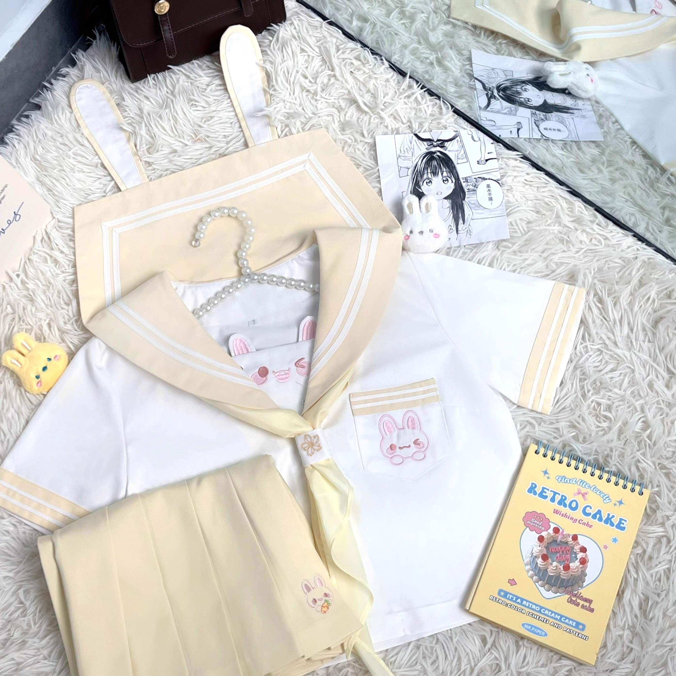 Sweet_Kawaii_JK_Jk_Sailor_Collar_Triangle_Scarf_Short_Sleeve_Short_Skirt_Women's_Skirt_Sets_938025025963_MISSTT