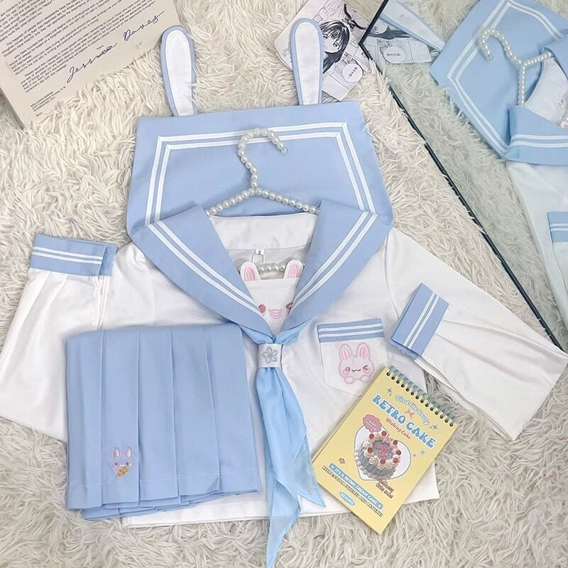 Sweet_Kawaii_JK_Jk_Sailor_Collar_Triangle_Scarf_Short_Sleeve_Short_Skirt_Women's_Skirt_Sets_938025025963_MISSTT
