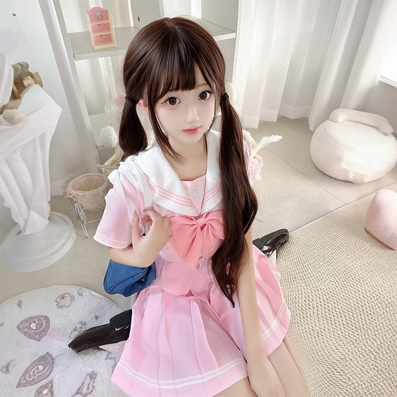 Sweet_Kawaii_JK_Light_Blue_Cinched_Waist_Short_Sleeve_Sailor_Jk_Women's_Polyester_Skirt_Sets_1043173921889_MISSTT
