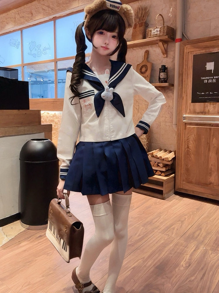 Sweet_Kawaii_JK_Long_Sleeve_Sailor_Collar_Goldfish_Bow_Rabbit_Charm_Jk_Women's_Skirt_Sets_1001025462895_MISSTT