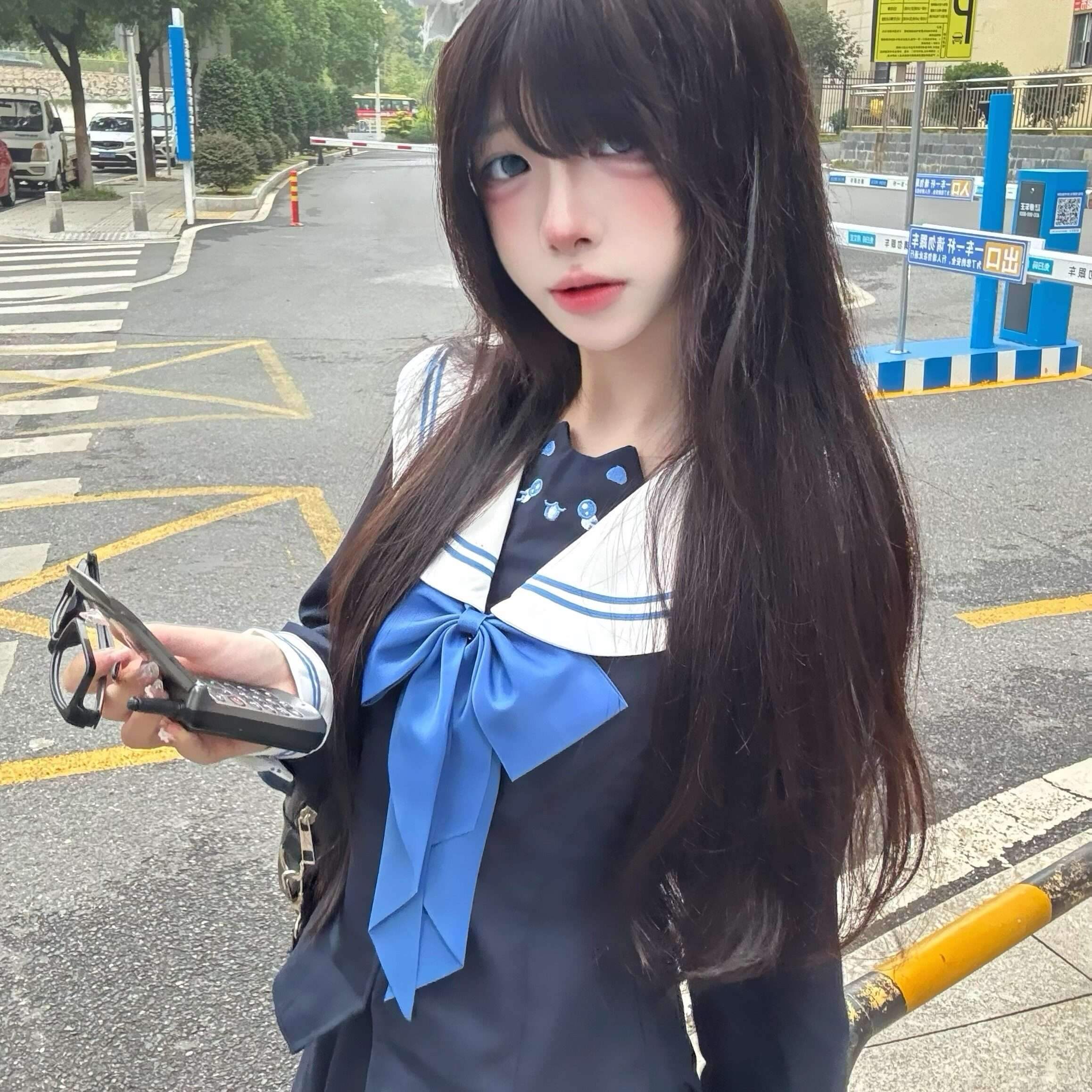 Sweet_Kawaii_JK_Navy_Waist_Cinched_Jk_Sailor_Turn_Down_Collar_Women's_Polyester_Skirt_Sets_981834509087_MISSTT