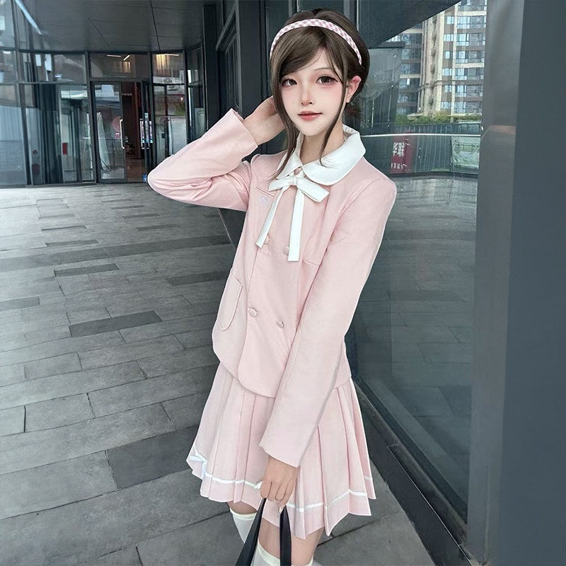 Sweet_Kawaii_JK_Pleated_Sailor_Jk_Blazer_Lapel_Long_Sleeve_Women's_Polyester_Skirt_Sets_1002088517198_MISSTT