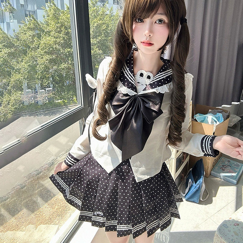 Sweet_Kawaii_JK_Polka_Dot_Sailor_Collar_Cinched_Waist_Jk_Bow_Women's_Polyester_Skirt_Sets_1034914519548_MISSTT