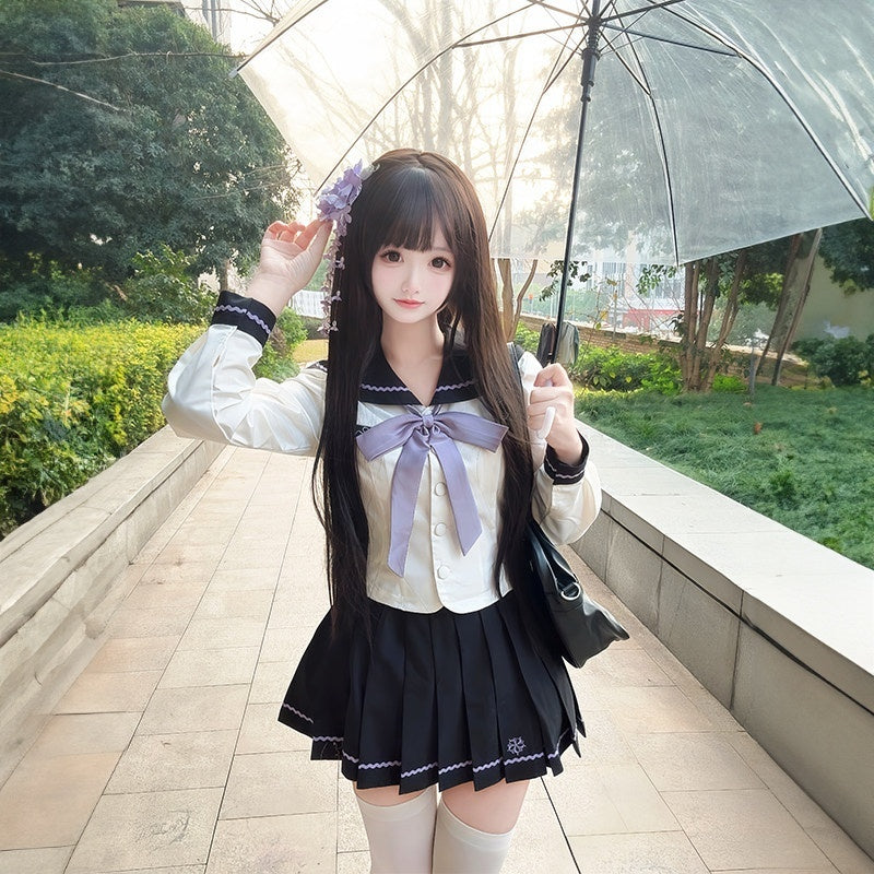 Sweet_Kawaii_JK_Purple_Cherry_Waist_Slimming_Sailor_Collar_Japanese_Women's_Polyester_Skirt_Sets_952121759978_MISSTT