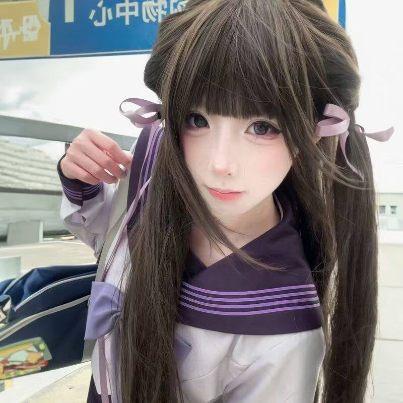 Sweet_Kawaii_JK_Purple_Sailor_Collar_Short_Sleeve_Women's_Polyester_Skirt_Sets_940656044498_MISSTT
