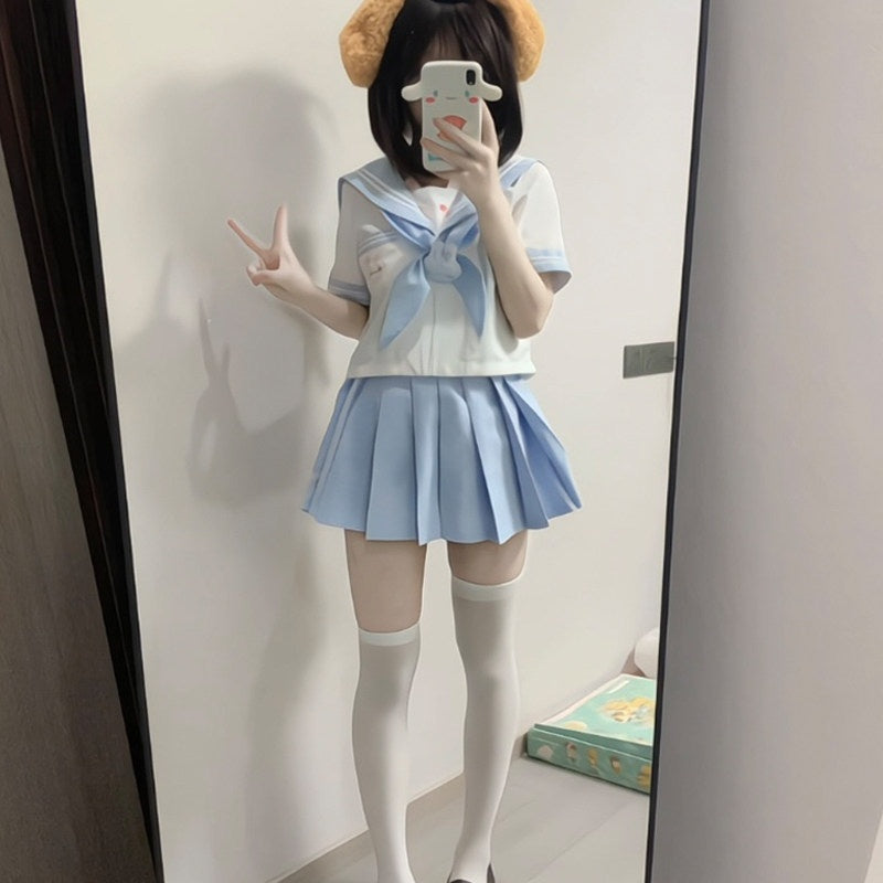 Sweet_Kawaii_JK_Rabbit_Sailor_Collar_Japanese_Short_Sleeve_Short_Skirt_Women's_Skirt_Sets_938554328244_MISSTT