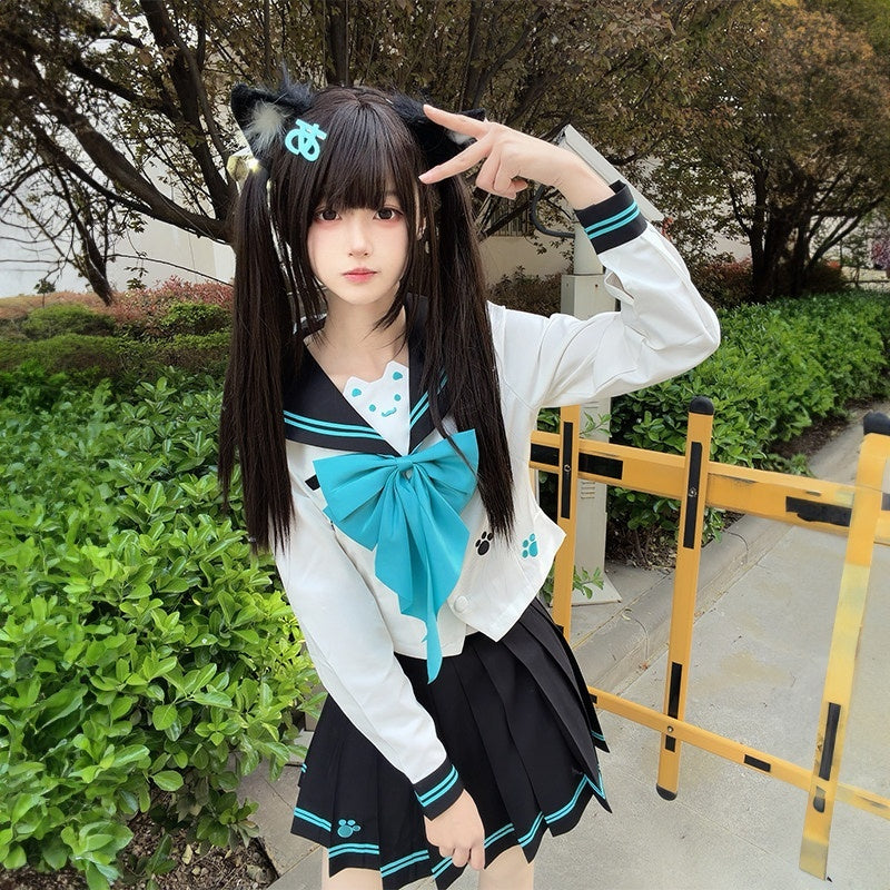 Sweet_Kawaii_JK_Sailor_Collar_Cinched_Waist_Bow_Tie_Women's_Polyester_Skirt_Sets_1048188325748_MISSTT