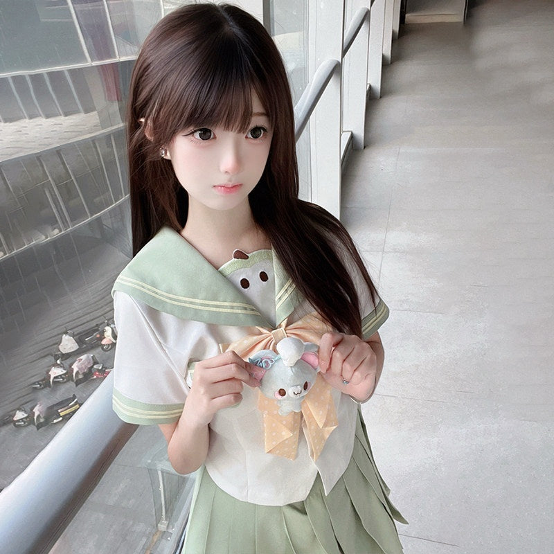 Sweet_Kawaii_JK_Slim_Waist_Sailor_Collar_Short_Sleeve_Women's_Polyester_Skirt_Sets_955848129456_MISSTT