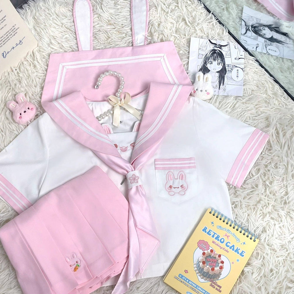 Sweet_Kawaii_JK_Sweet_Cute_Japanese_Sailor_Collar_Bow_Short_Sleeve_Women's_Skirt_Sets_955559790296_MISSTT