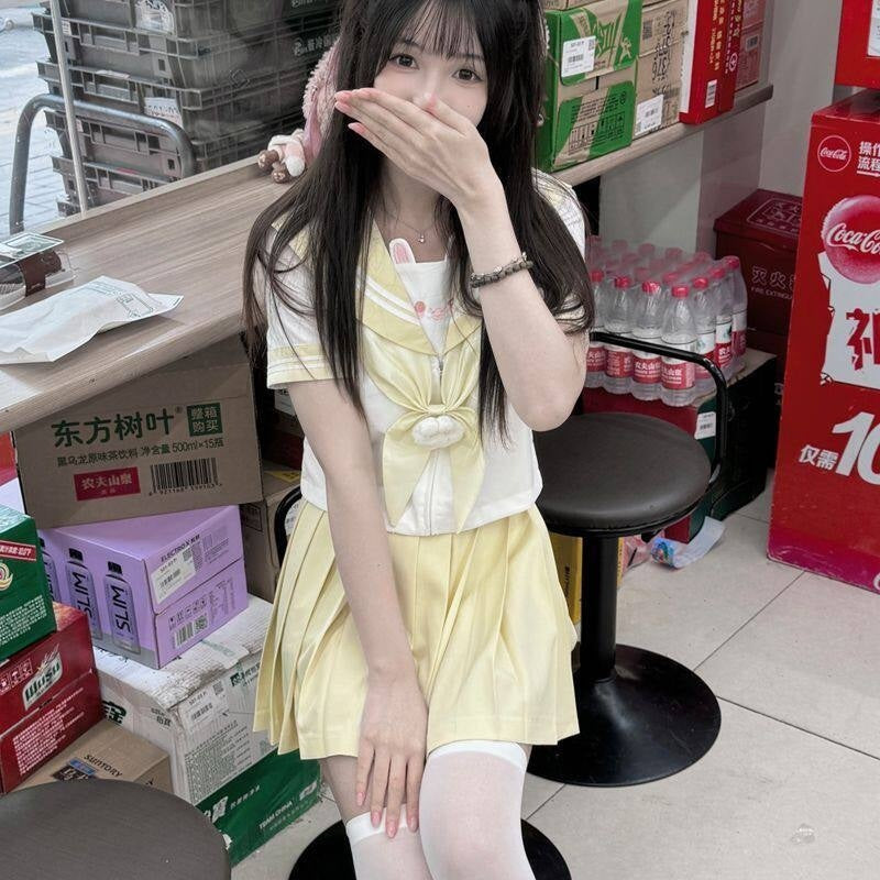 Sweet_Kawaii_JK_Sweet_Cute_Japanese_Sailor_Collar_Bow_Short_Sleeve_Women's_Skirt_Sets_955559790296_MISSTT