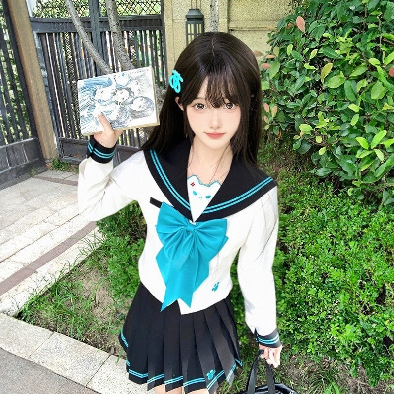 Sweet_Kawaii_JK_Sweet_Cute_Waist_Cinched_Sailor_Collar_Jk_Women's_Polyester_Skirt_Sets_1037089268810_MISSTT