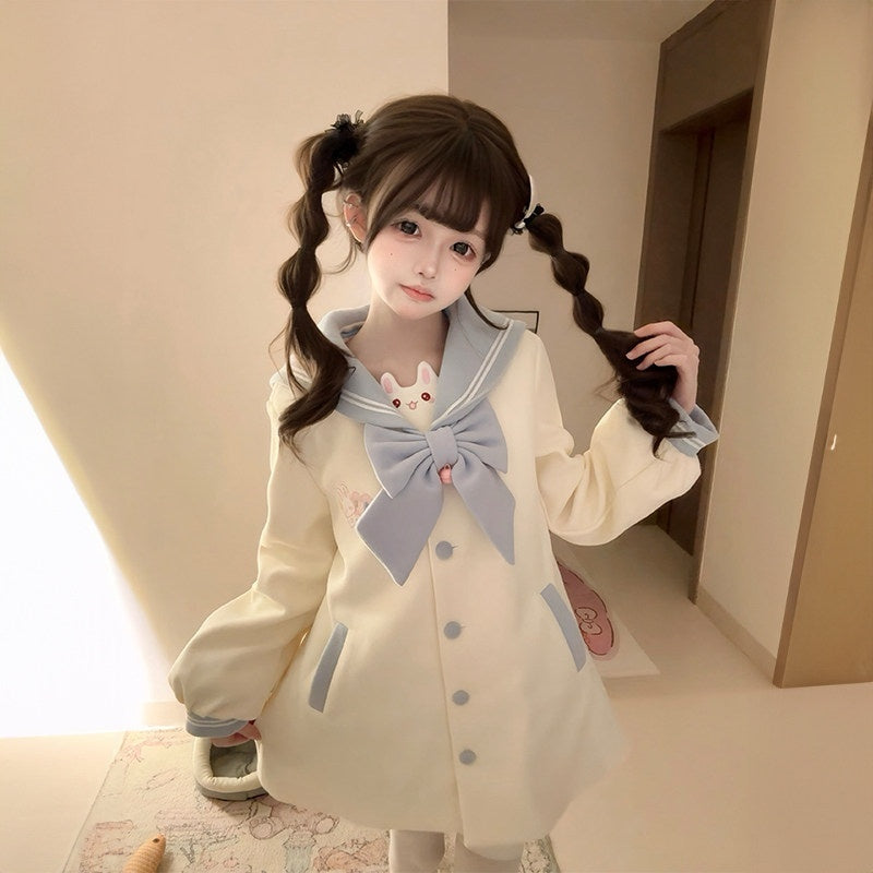 Sweet_Kawaii_JK_Sweet_Embroidered_Bow_Rabbit_Tail_Women's_New_Polyester_Fiber_Coats_990640433367_MISSTT