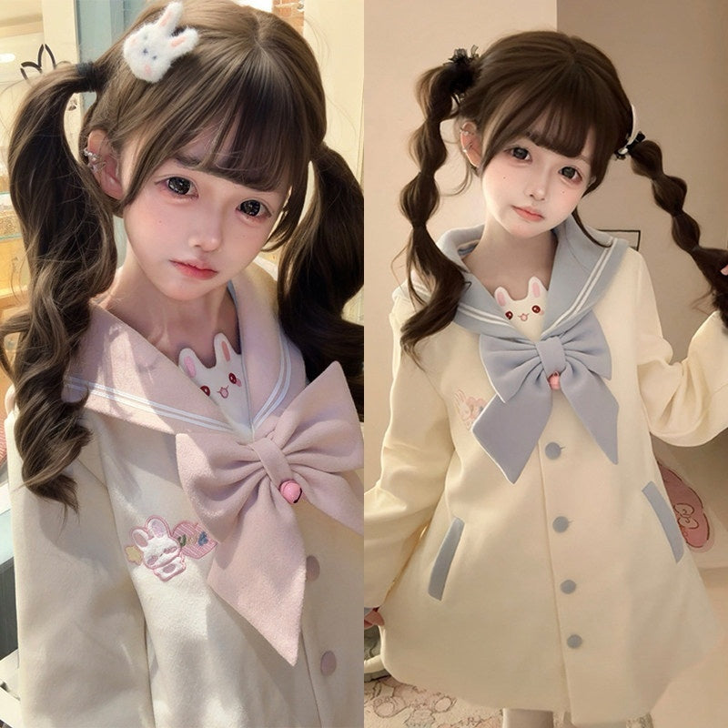 Sweet_Kawaii_JK_Sweet_Embroidered_Bow_Rabbit_Tail_Women's_New_Polyester_Fiber_Coats_990640433367_MISSTT