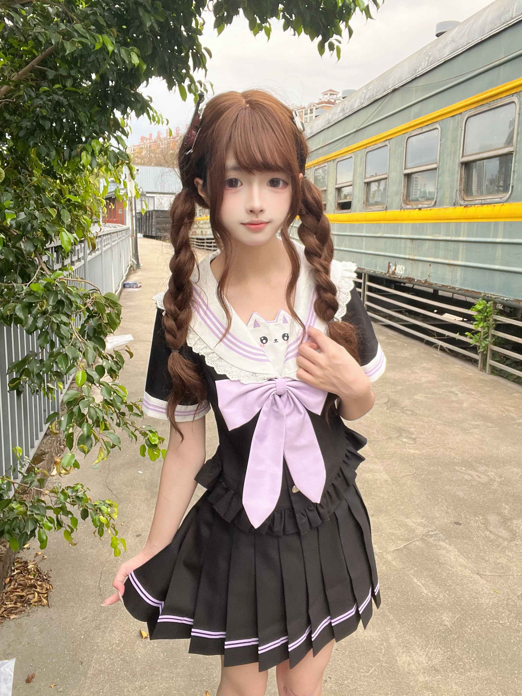 Sweet_Kawaii_JK_Sweet_Waisted_Sailor_Collar_Jk_School_Uniform_Women's_Polyester_Skirt_Sets_1034687064043_MISSTT