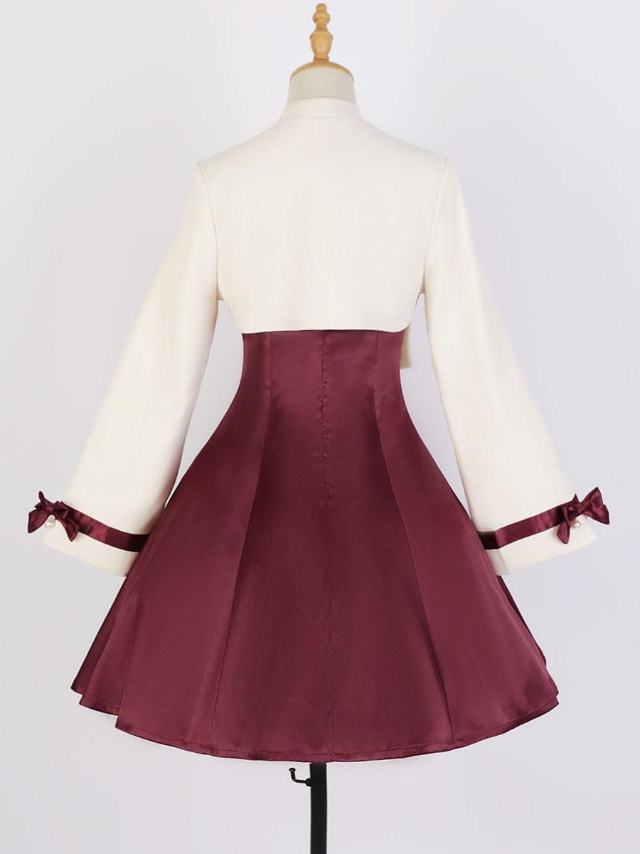 Sweet Promise A Line Han Inspired Lolita Princess Women's Polyester Jsk / Jumper Skirts