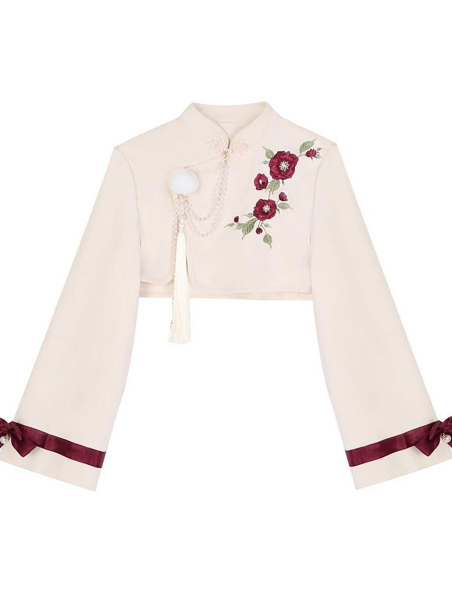 Sweet Promise A Line Han Inspired Lolita Princess Women's Polyester Jsk / Jumper Skirts