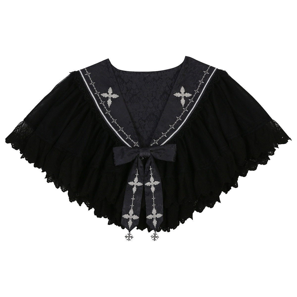 Sweet_Promise_Black_Gothic_Cross_Lolita_V-neck_A_Line_Two_Piece_Women's_Jsk_/_Jumper_Skirts_779290348910_MISSTT