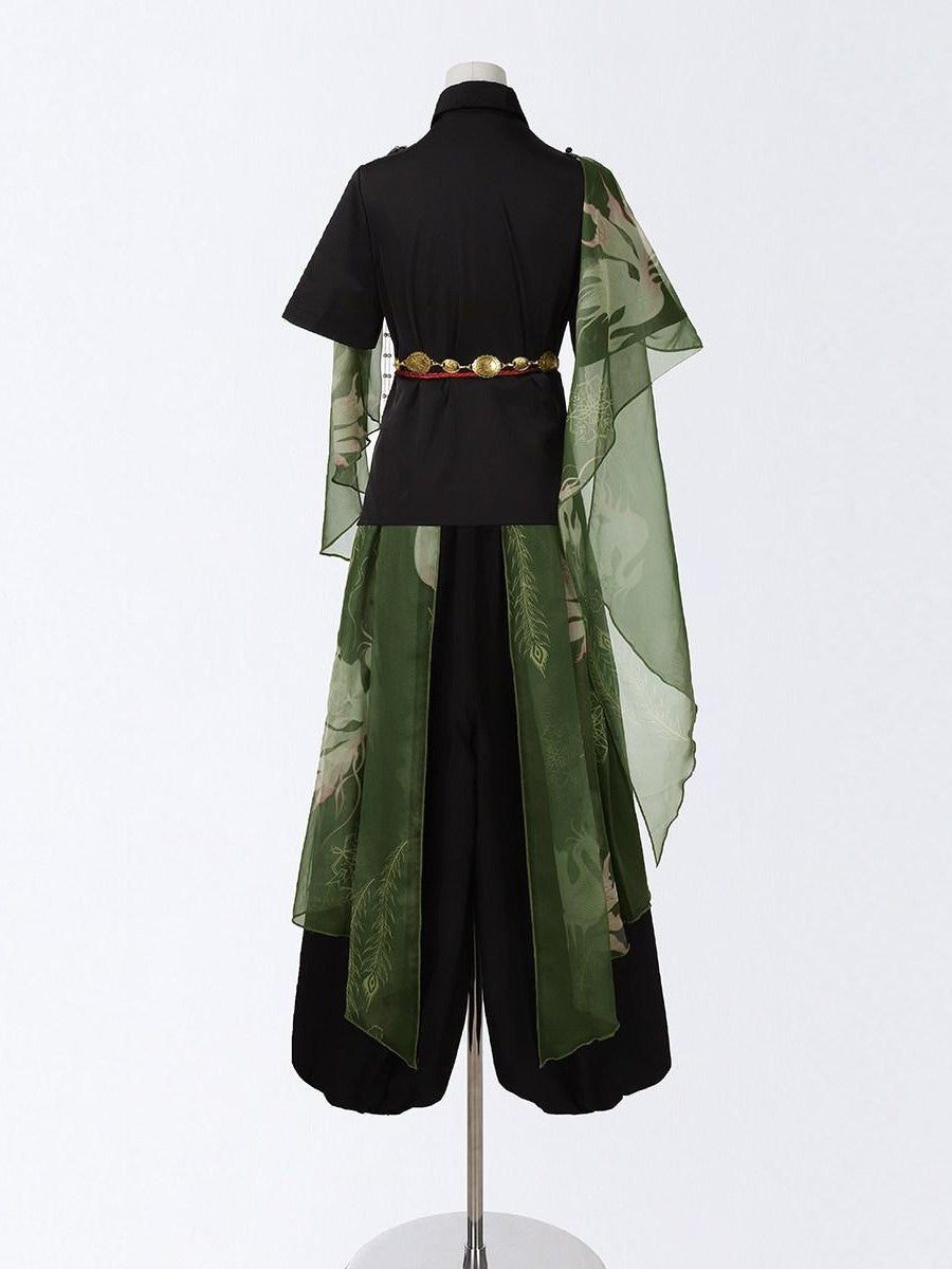 Sweet Promise Chivalrous Hanfu Lantern Pants Women's Full Coordination Sets