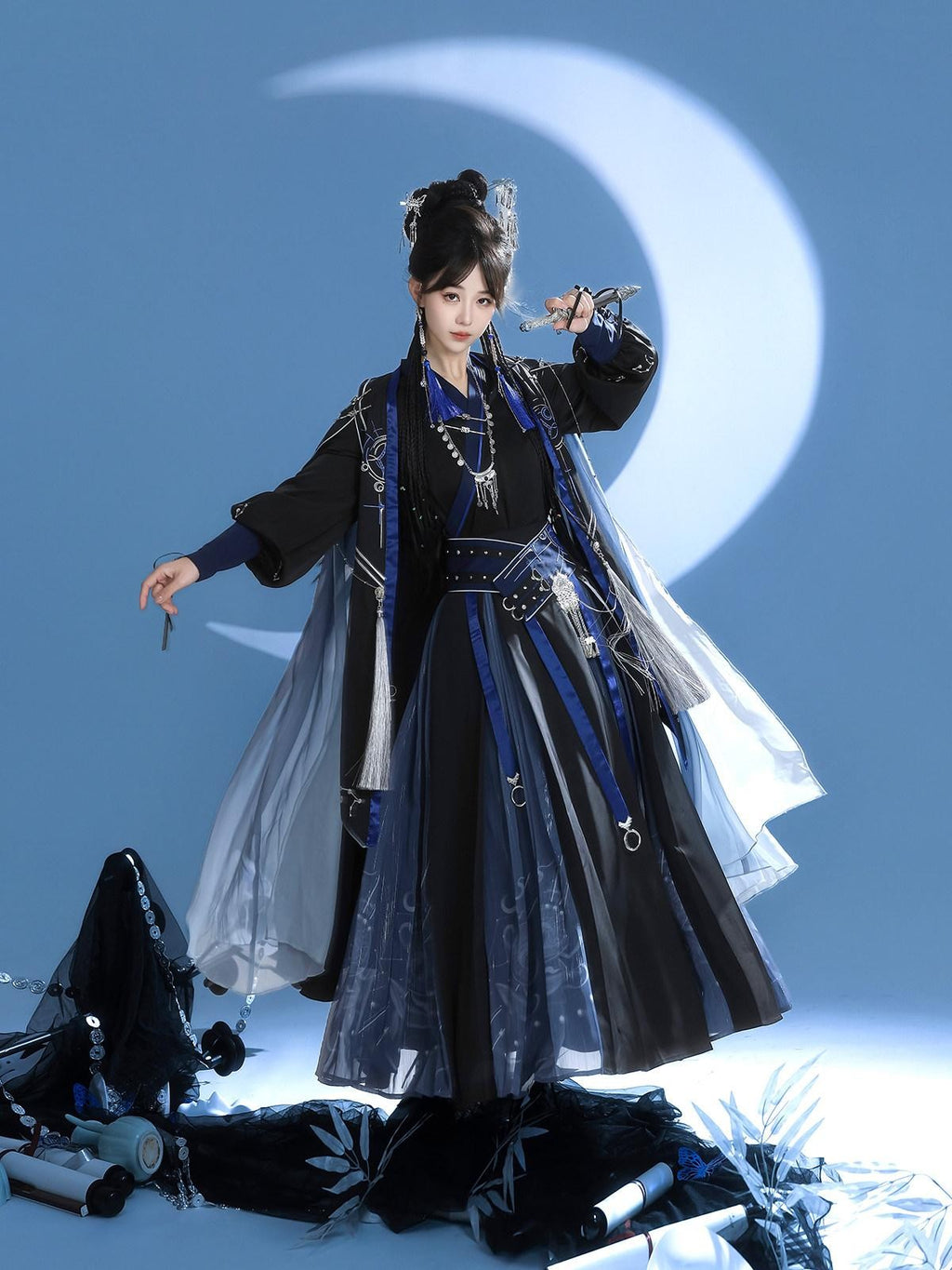 Sweet Promise Dark Lolita Cape Waist Cincher Cosplay Circle Skirt Women's Skirt Sets
