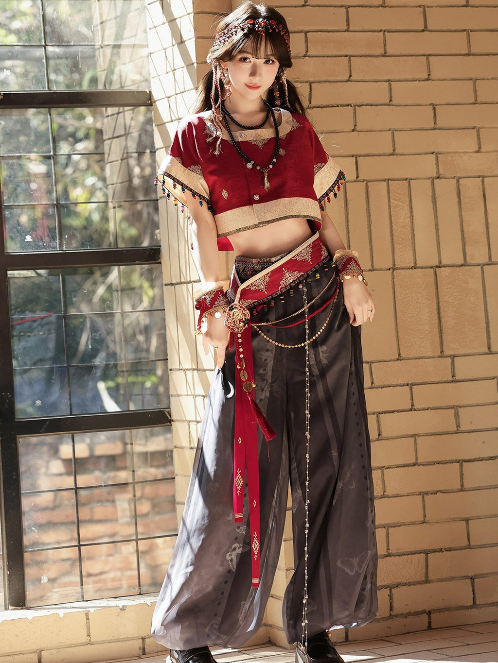 Sweet_Promise_Dunhuang_Exotic_Ethnic_Hanfu_New_Chinese_Style_Women's_Full_Coordination_Sets_1059666378517_MISSTT