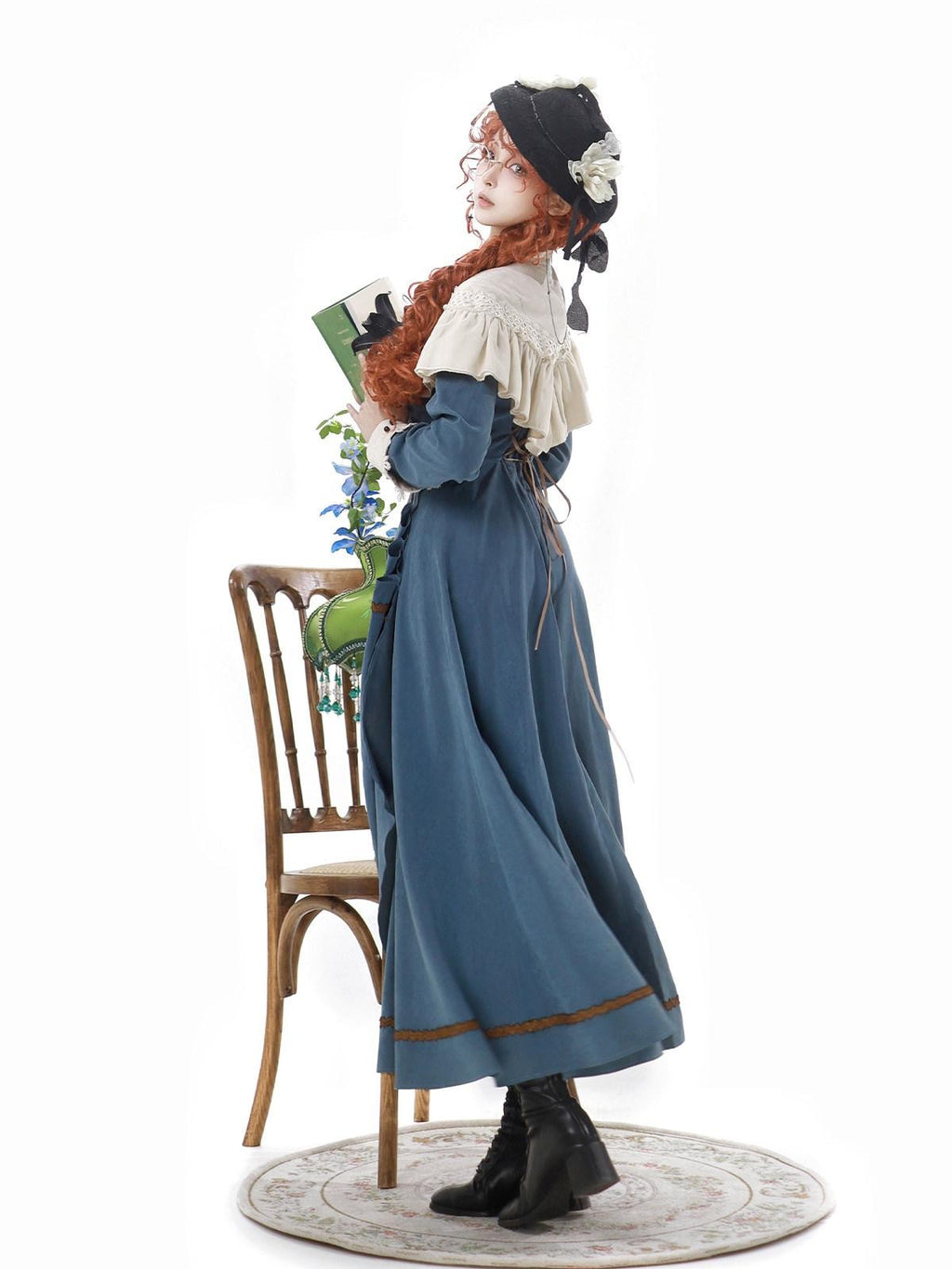 Sweet Promise Editorial Lolita Vintage Indie Sweet Elegant Women's Long Sleeve Op