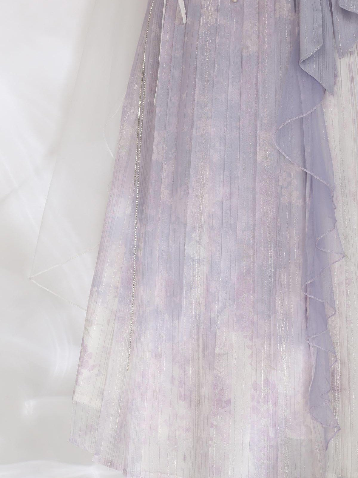 Sweet Promise Ethereal Lolita Han Elements Chinese Style V-neck Women's Jsk / Jumper Skirts