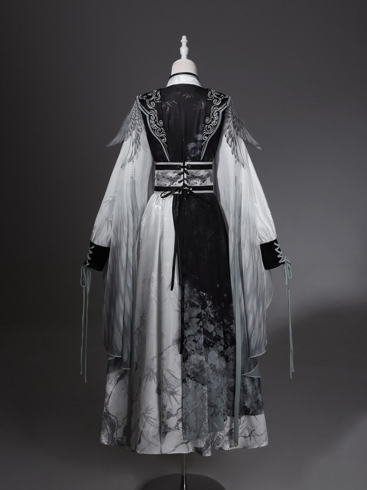 Sweet Promise Ethereal New Chinese Lolita Mage Cosplay Four Piece Women's Skirt Sets