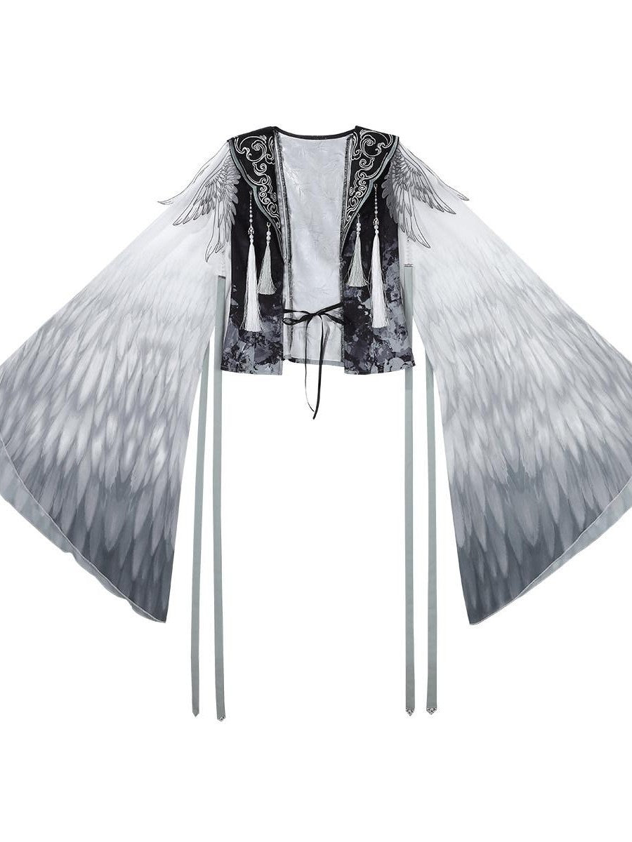 Sweet Promise Ethereal New Chinese Lolita Mage Cosplay Four Piece Women's Skirt Sets