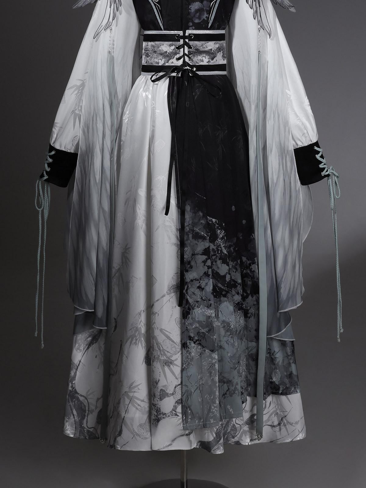 Sweet Promise Ethereal New Chinese Lolita Mage Cosplay Four Piece Women's Skirt Sets
