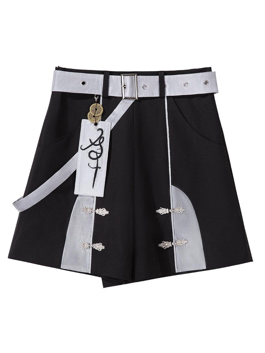 Sweet Promise Gothic Lolita Stand Collar Androgynous Women's Four Piece Full Coordination Sets