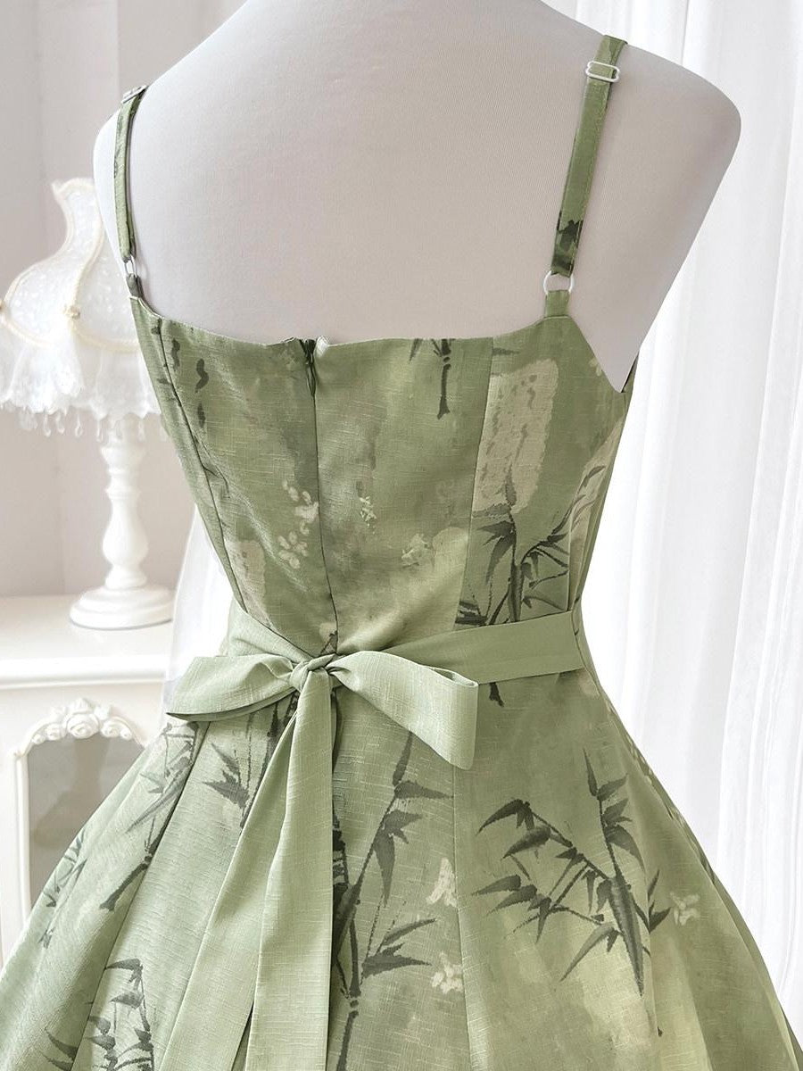 Sweet Promise Han Elements Two Piece V-neck A Line Waist Women's Polyester Jsk / Jumper Skirts