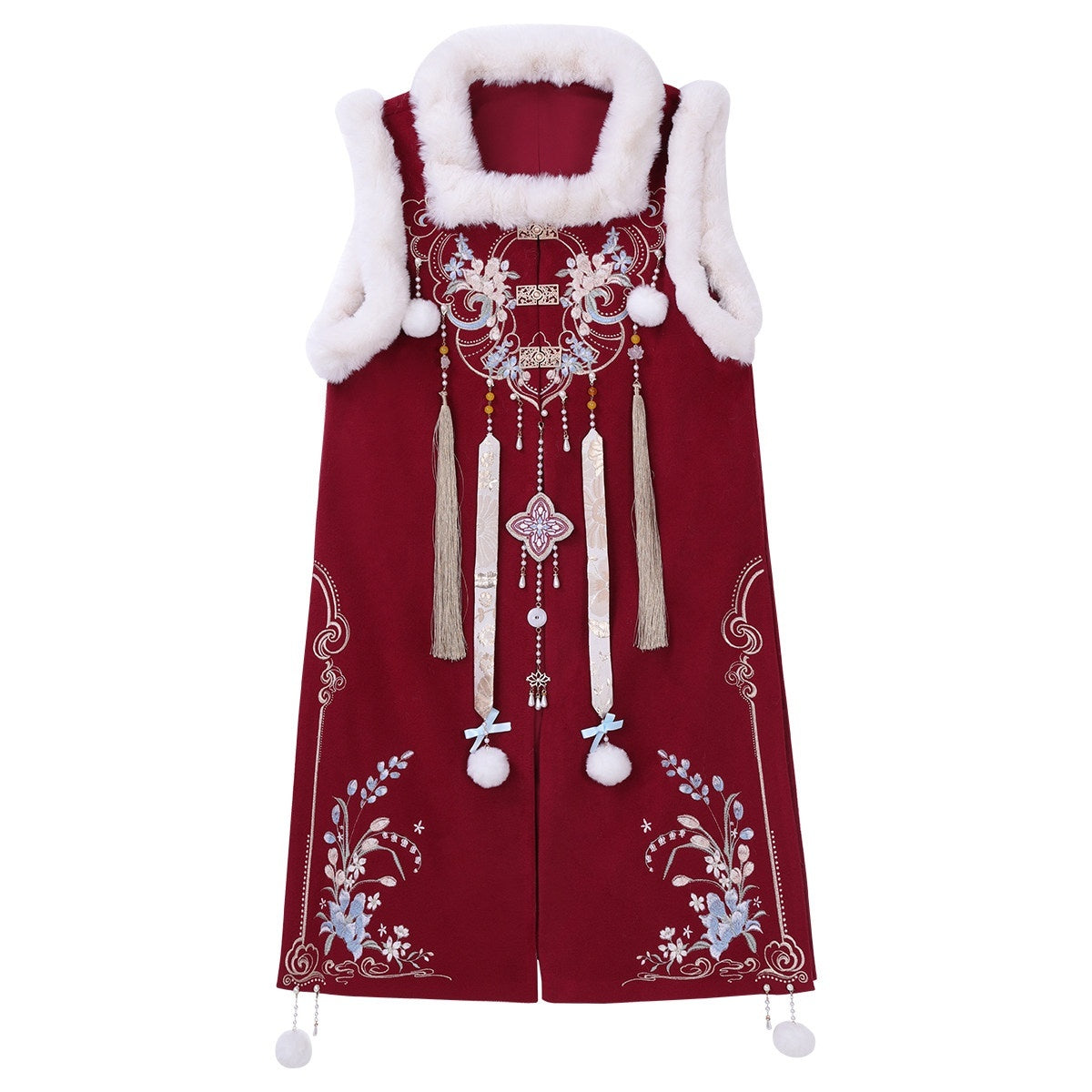 Sweet_Promise_Hanfu_Armor_Vest_Cross_Collar_Horse_Face_Skirt_Women's_Polyester_Skirt_Sets_857741963441_MISSTT