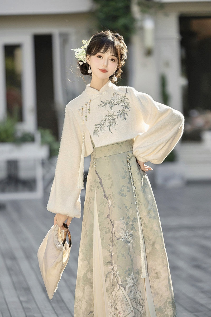 Sweet_Promise_Jacquard_Hanfu_Inspired_Modified_Ming_Style_Women's_Polyester_Op_Sets_888075770403_MISSTT