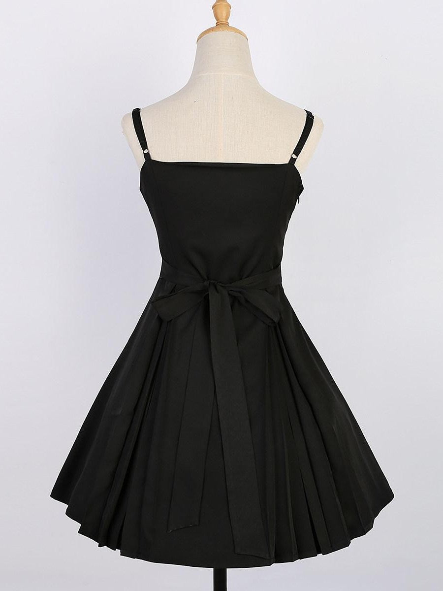 Sweet Promise Lolita Han Qipao Collar Two Piece A Line Women's Polyester Jsk / Jumper Skirts