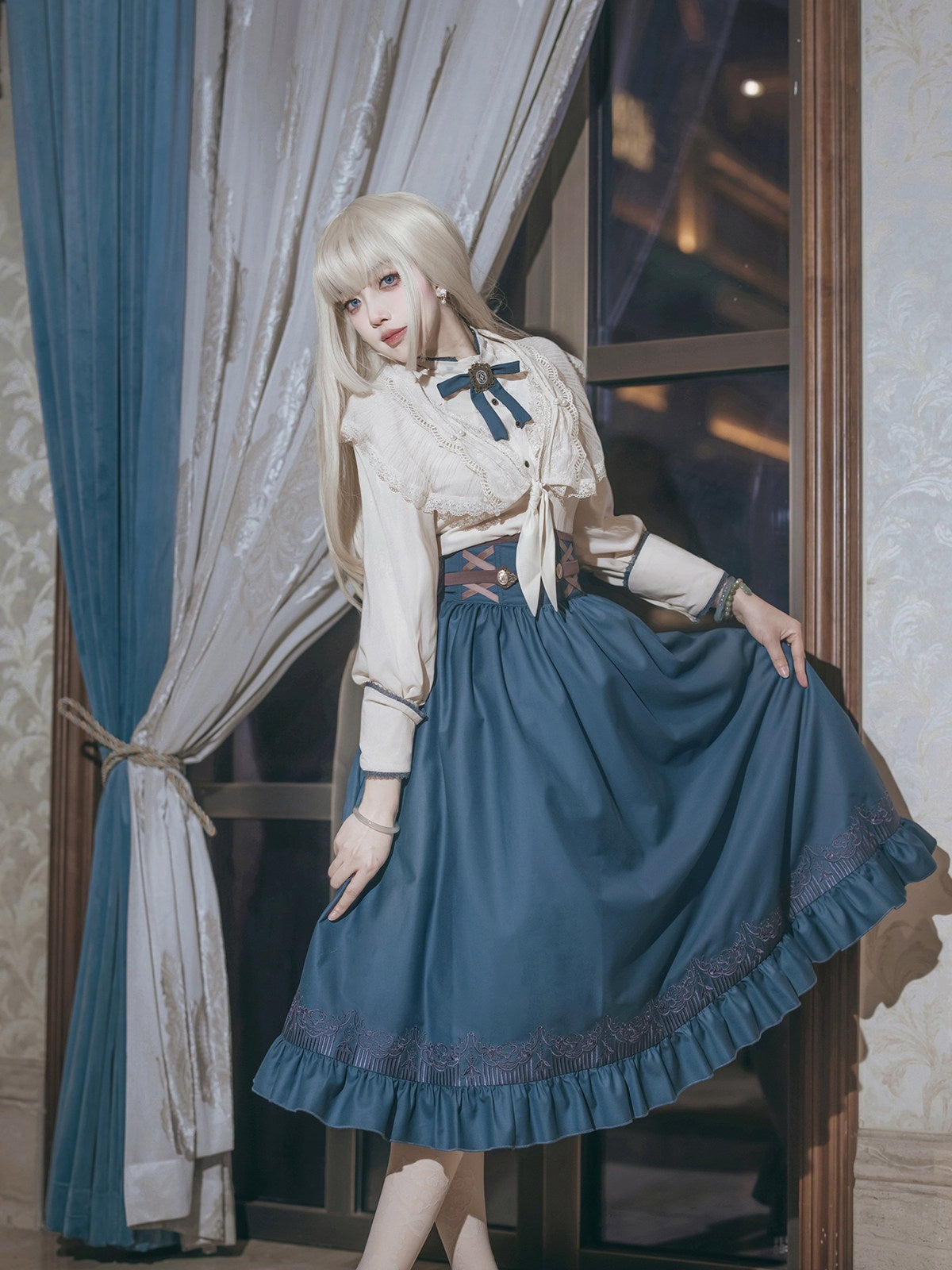 Sweet_Promise_Lolita_Palace_French_Academy_Cla_Three_Piece_Round_Neck_A_Line_Women's_Op_Sets_881489048867_MISSTT