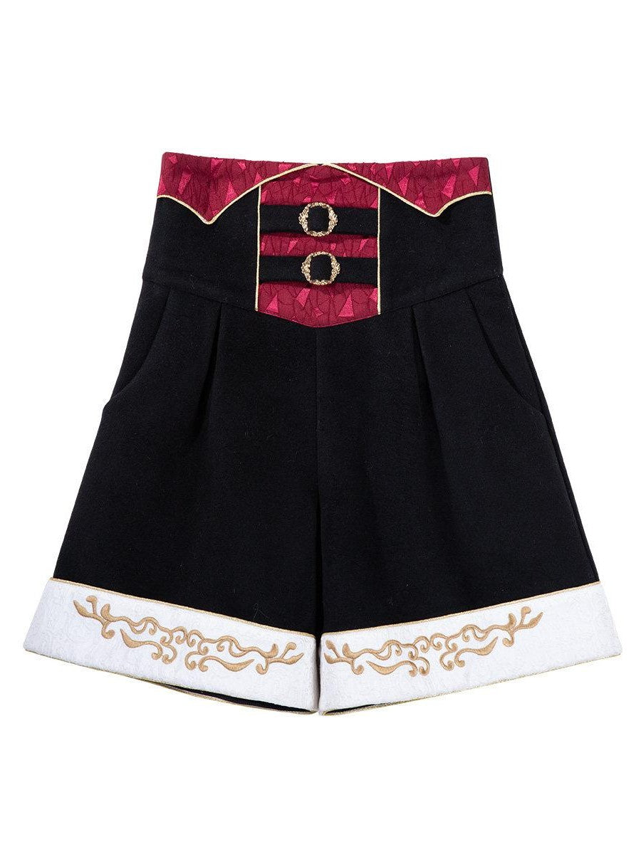 Sweet Promise Lolita Prince Cape Court Boyish Three Piece Women's Full Coordination Sets