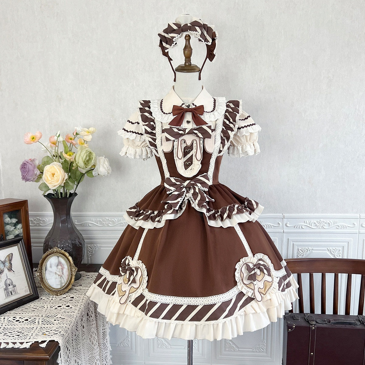 Sweet_Promise_Lolita_Princess_High_Waist_Round_Neck_Two_Piece_Women's_Short_Sleeve_Op_735391572957_MISSTT