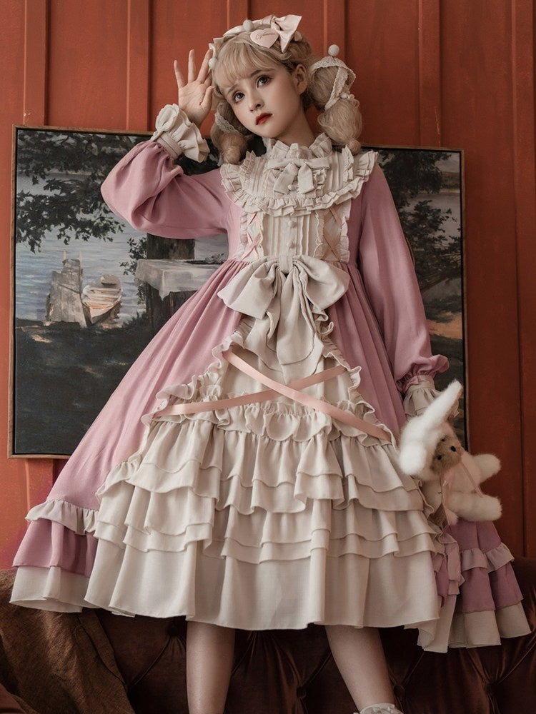 Sweet_Promise_Lolita_Ruffle_High_Waist_A_Line_Women's_Polyester_Long_Sleeve_Op_733099952165_MISSTT